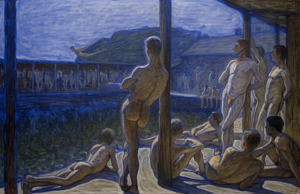 Eugène Jansson - - Il bagno marino, Thielska Galleriet, Stockholm